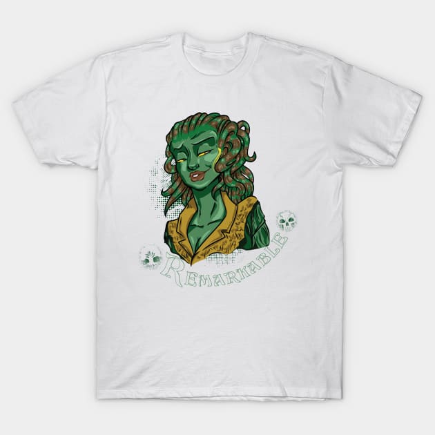 Vraska, Remarkable T-Shirt by EverTomorrow